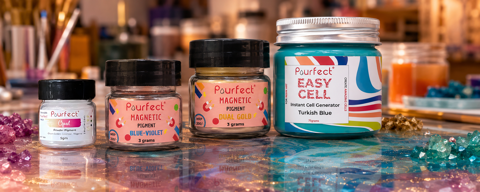 Best Color Shifter Pigments & Magnetic Pigments in UAE
