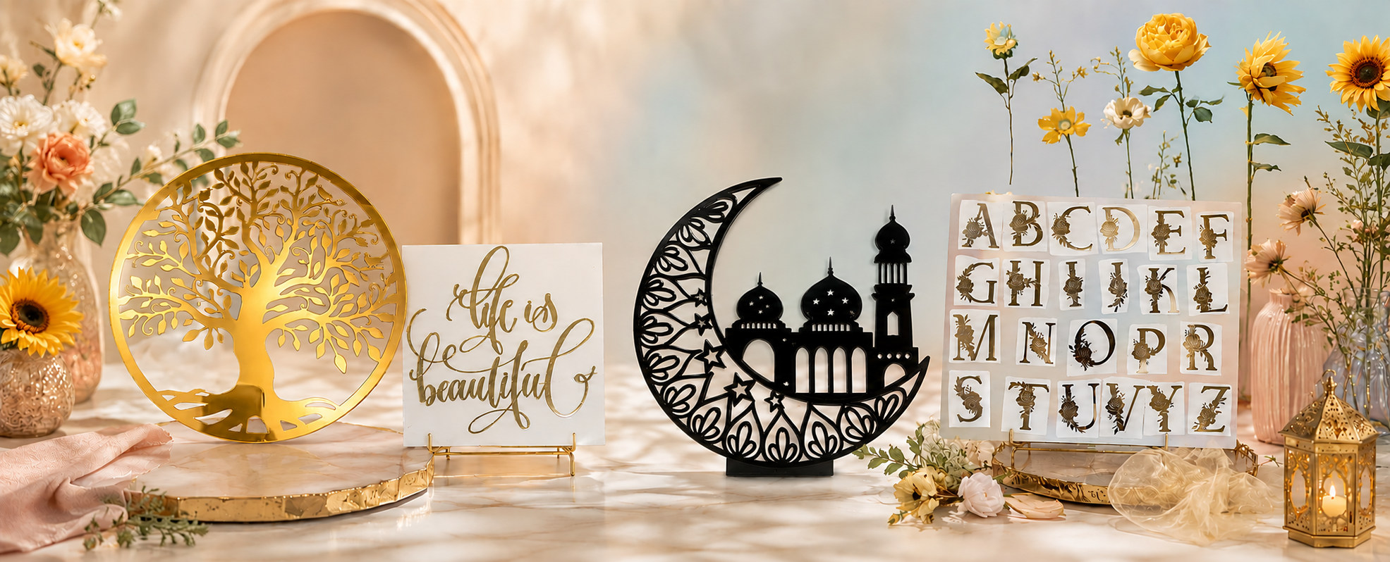 Best Metal Stickers & Acrylic Cutouts in UAE