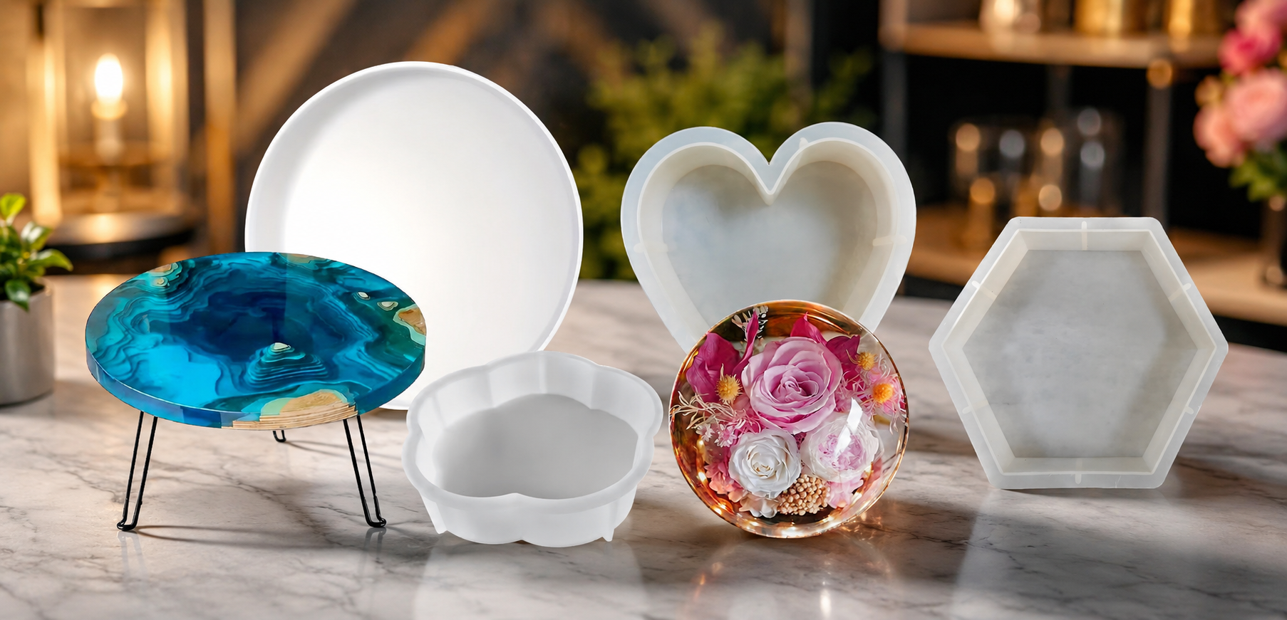 Best Resin Table & Deep Moulds in UAE