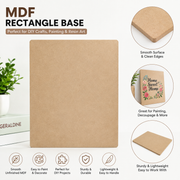 MDF Rectangle Base