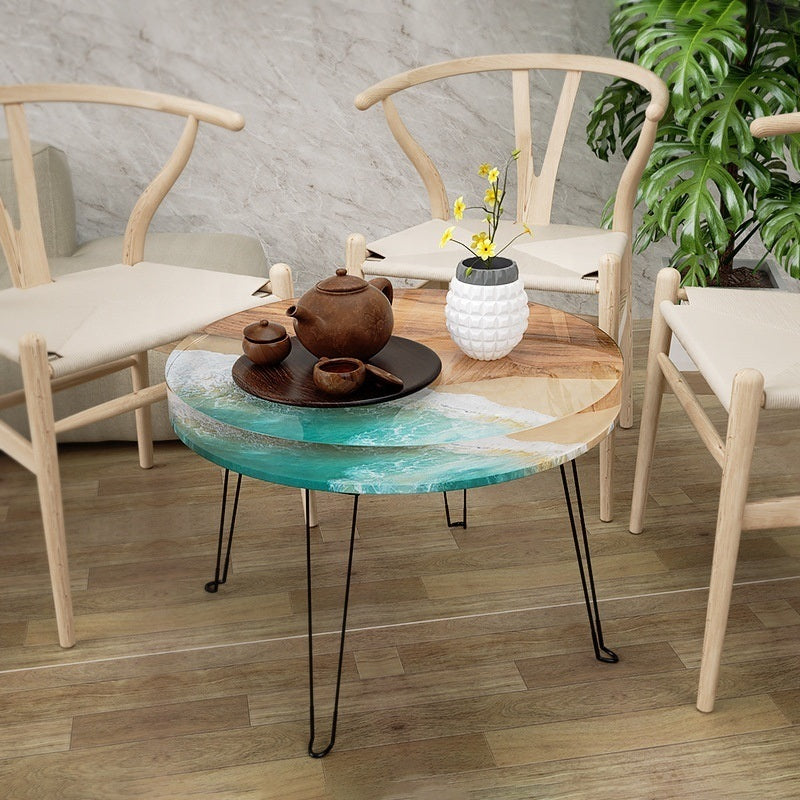 24″ Large Resin Table Moulds, Large Resin Mould Round Silicone,Epoxy Table Mould for Charcuterie Board, River Resin Coffee Table, DIY Art Home