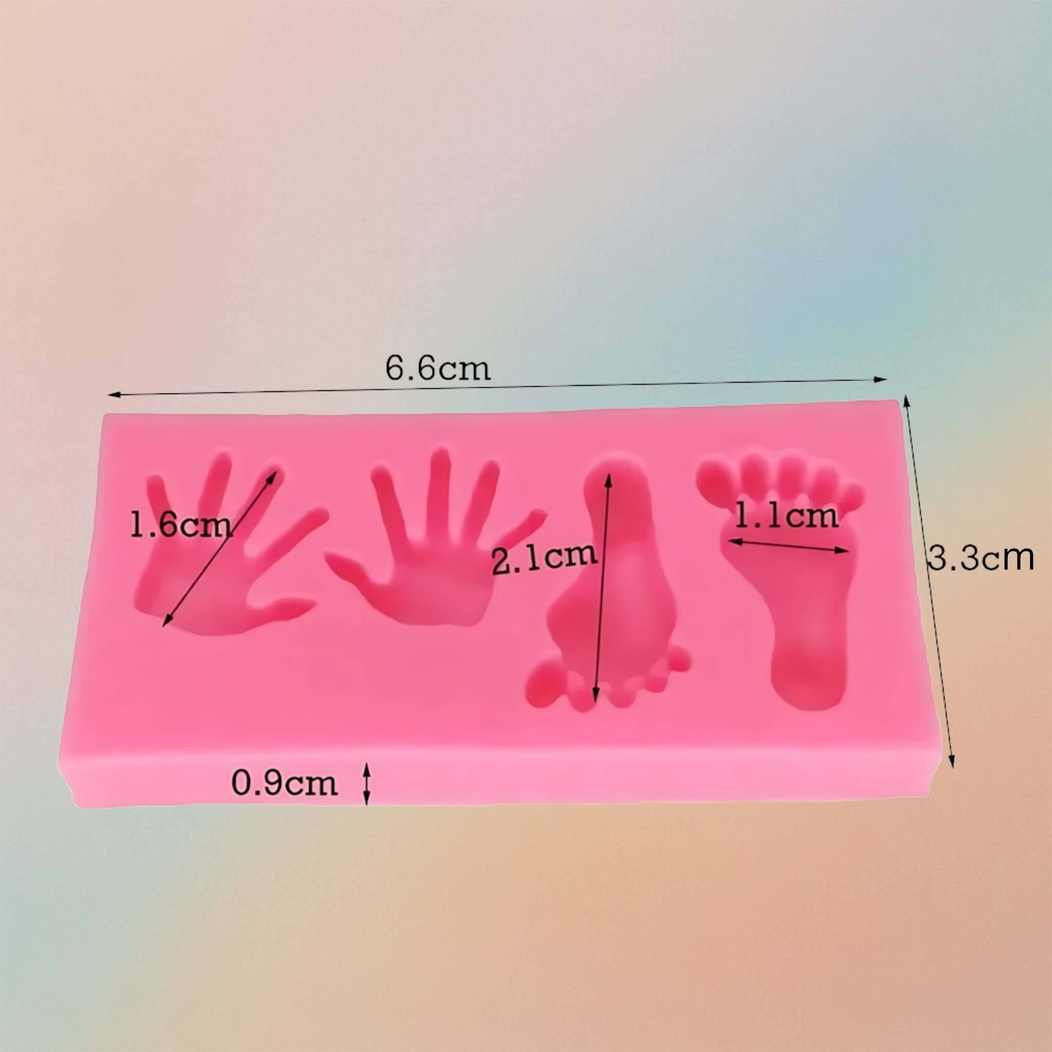 3D Baby Hand and Foot Casting Silicon Mould Or Resin