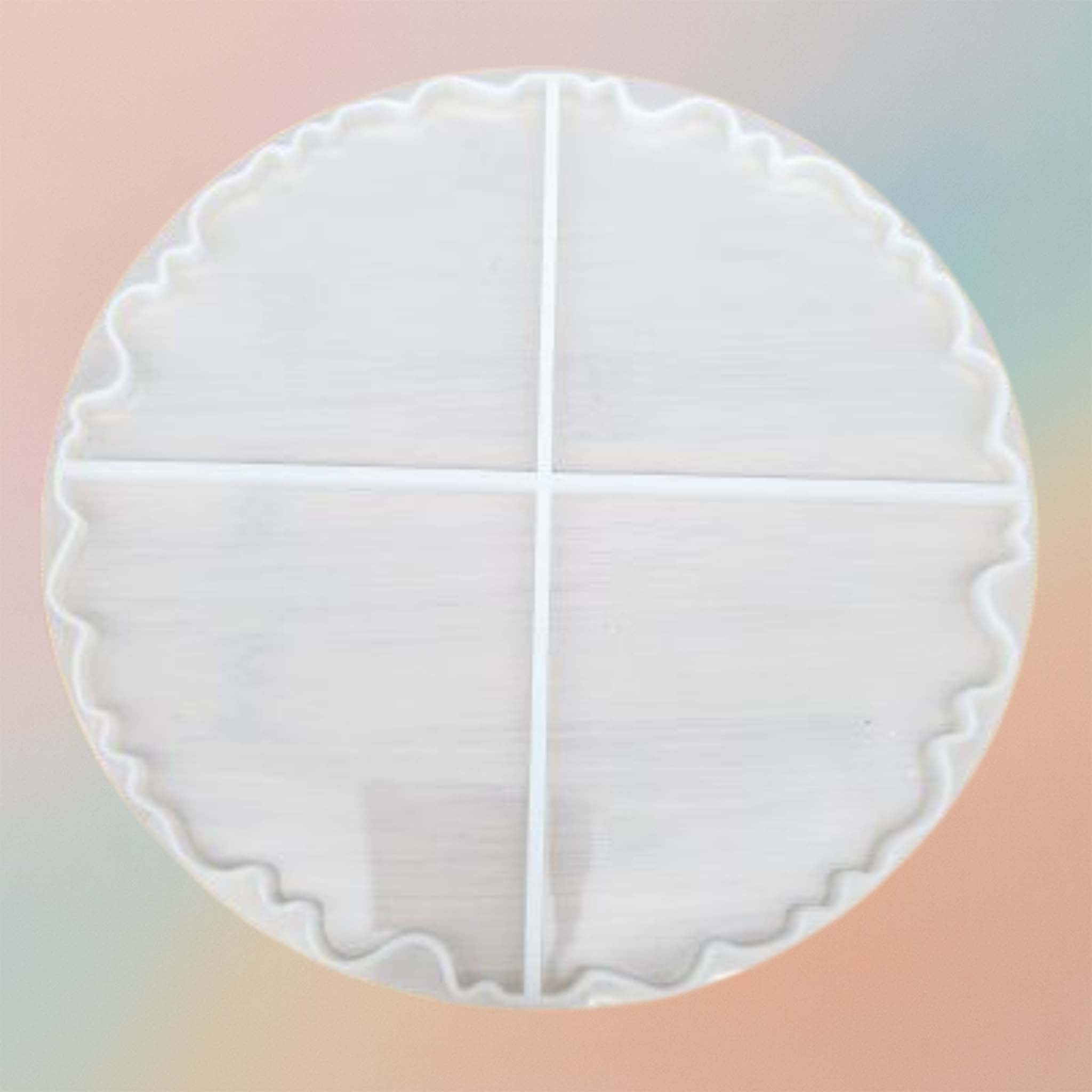 4 Pcs Triangle Coaster Silicon Mould