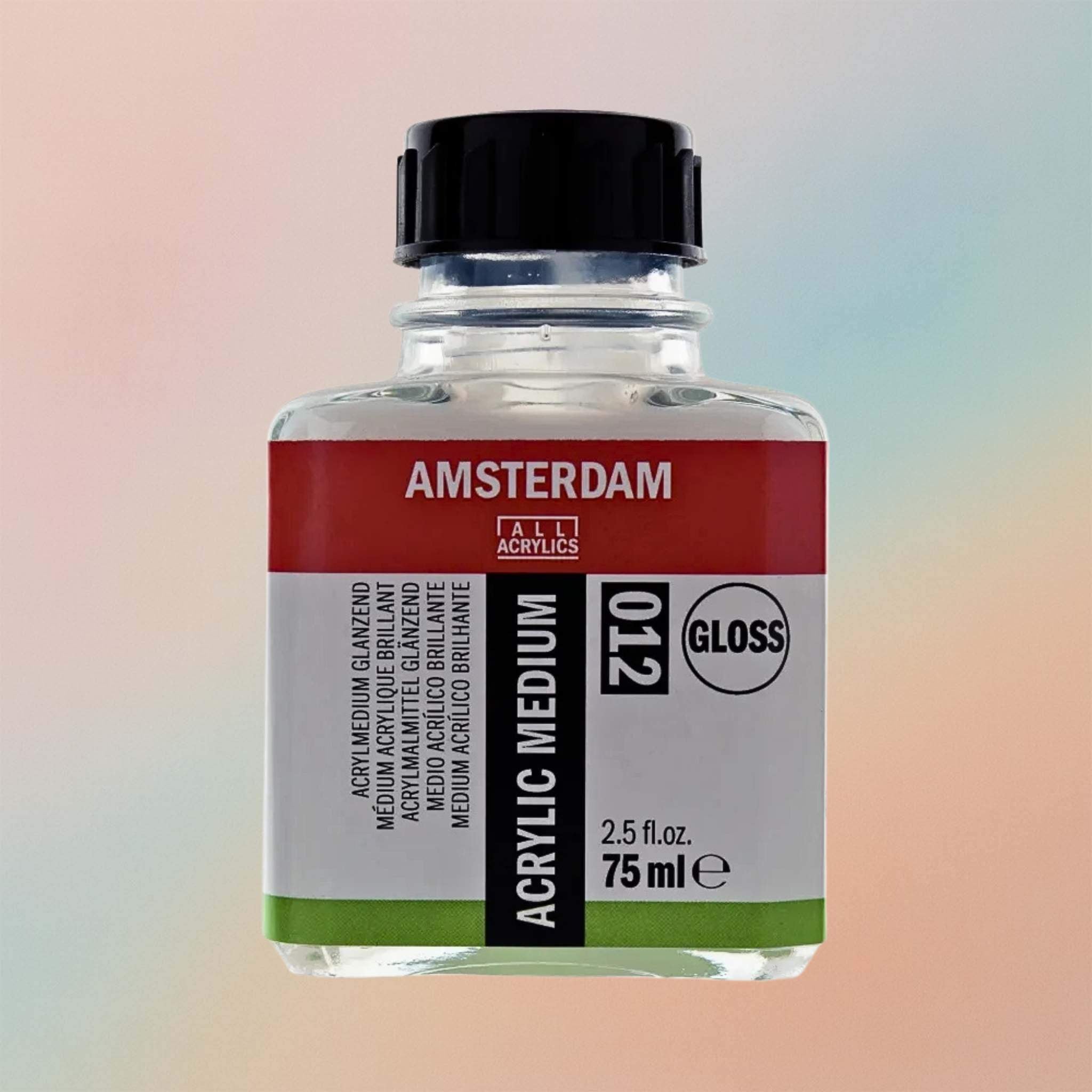 Amsterdam Acrylic Medium Gloss Bottle 75ml