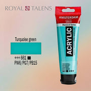 Amsterdam Standard Series Acrylic 120ml Turquoise Green