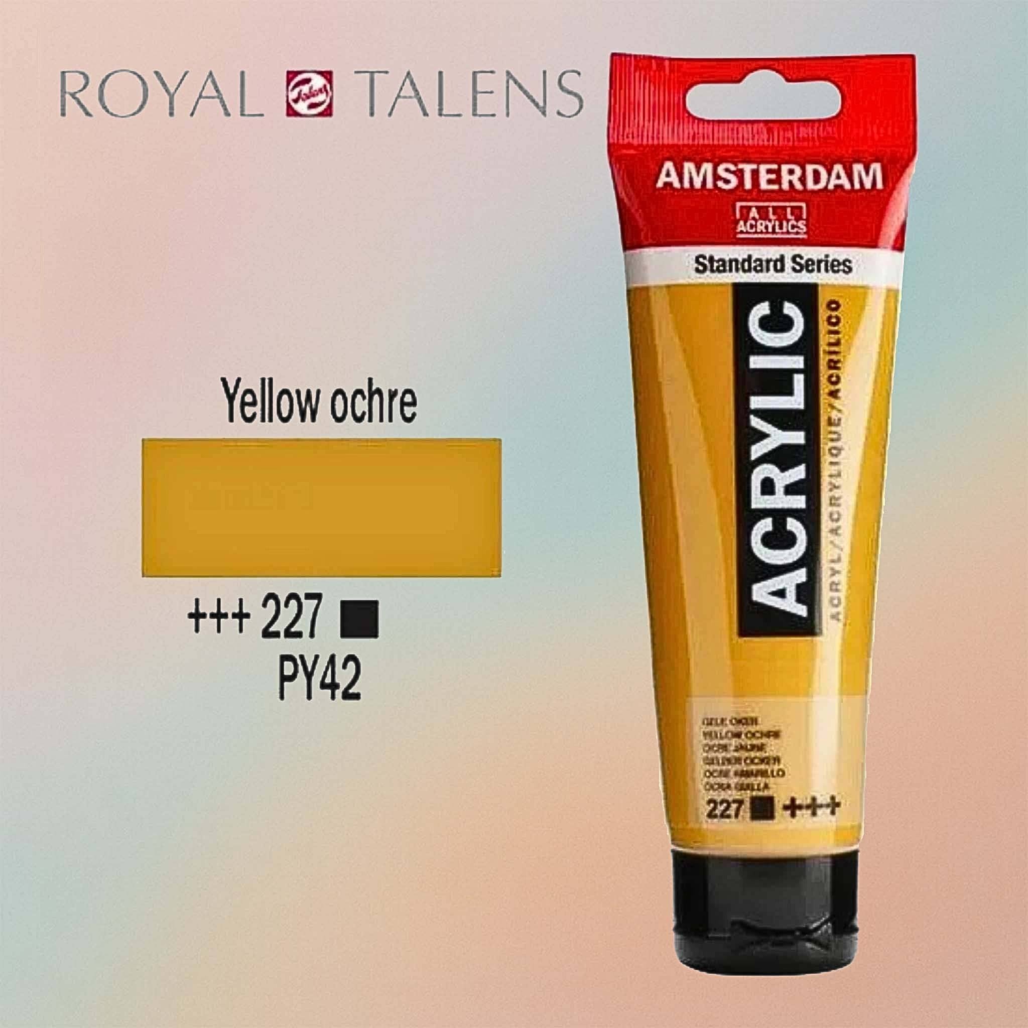 Amsterdam Standard Series Acrylic 120ml Yellow Ochre