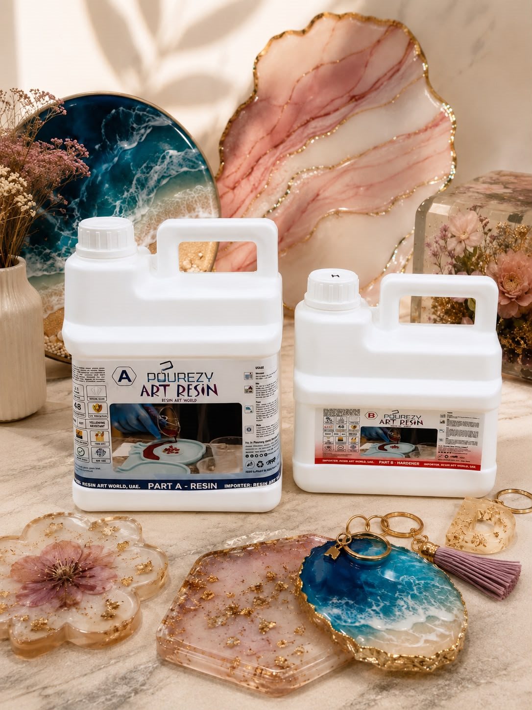 Pourezy Ultra Clear Epoxy Art Resin – 6Kg