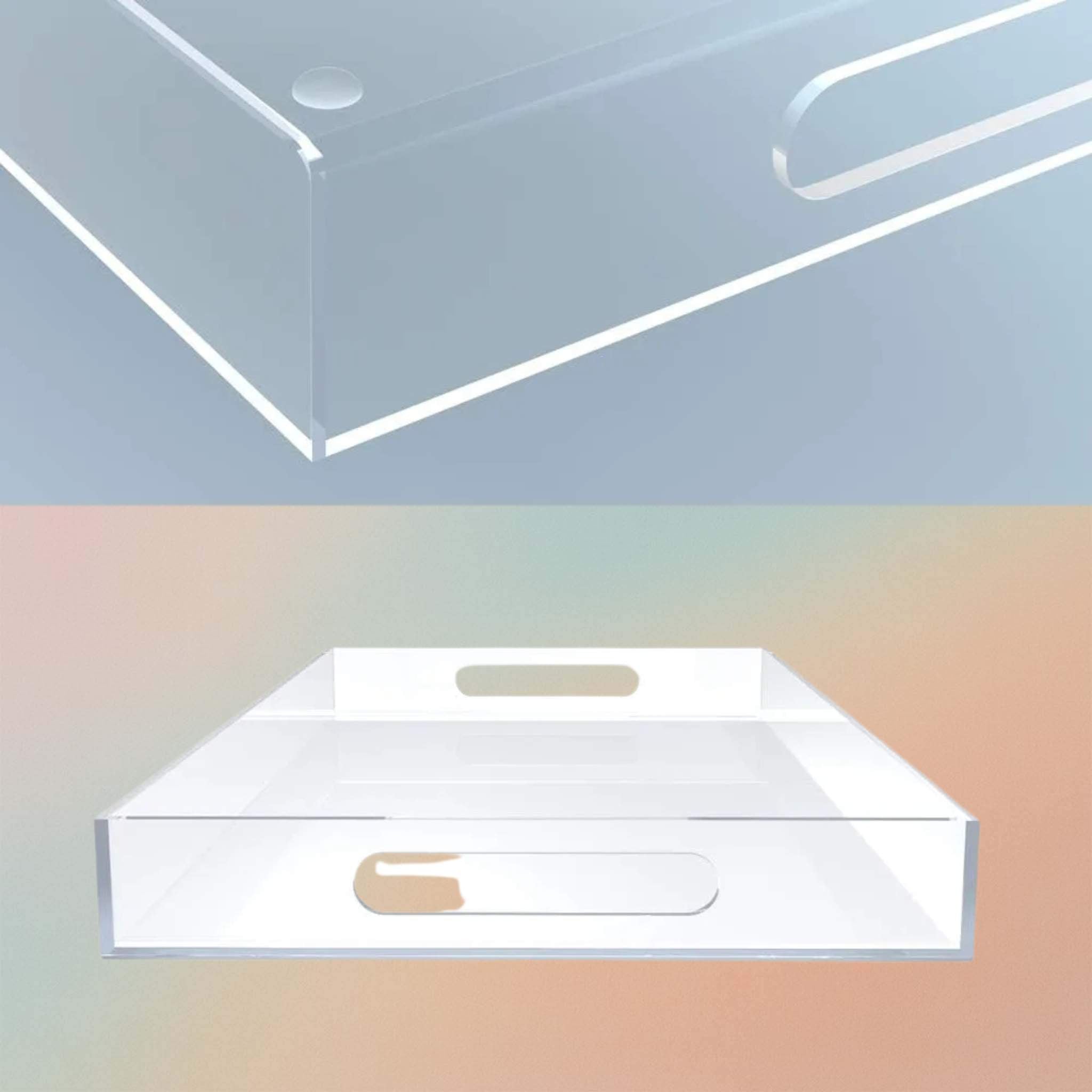 Acrylic Tray With Handles