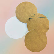Acrylic Round Coaster 5” Set of 4