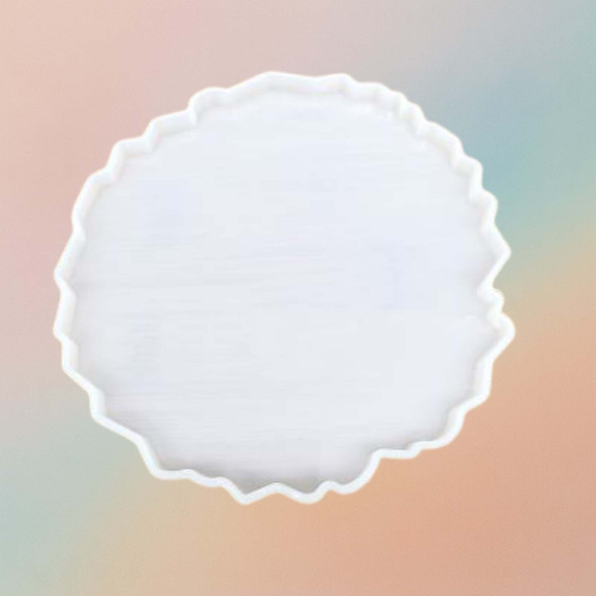 Agate Coaster Mould 5 Inches - reusable silicone mould for epoxy resin and jesmonite casting. Resin Art World Dubai, order online in UAE or buy in store in Dubai.