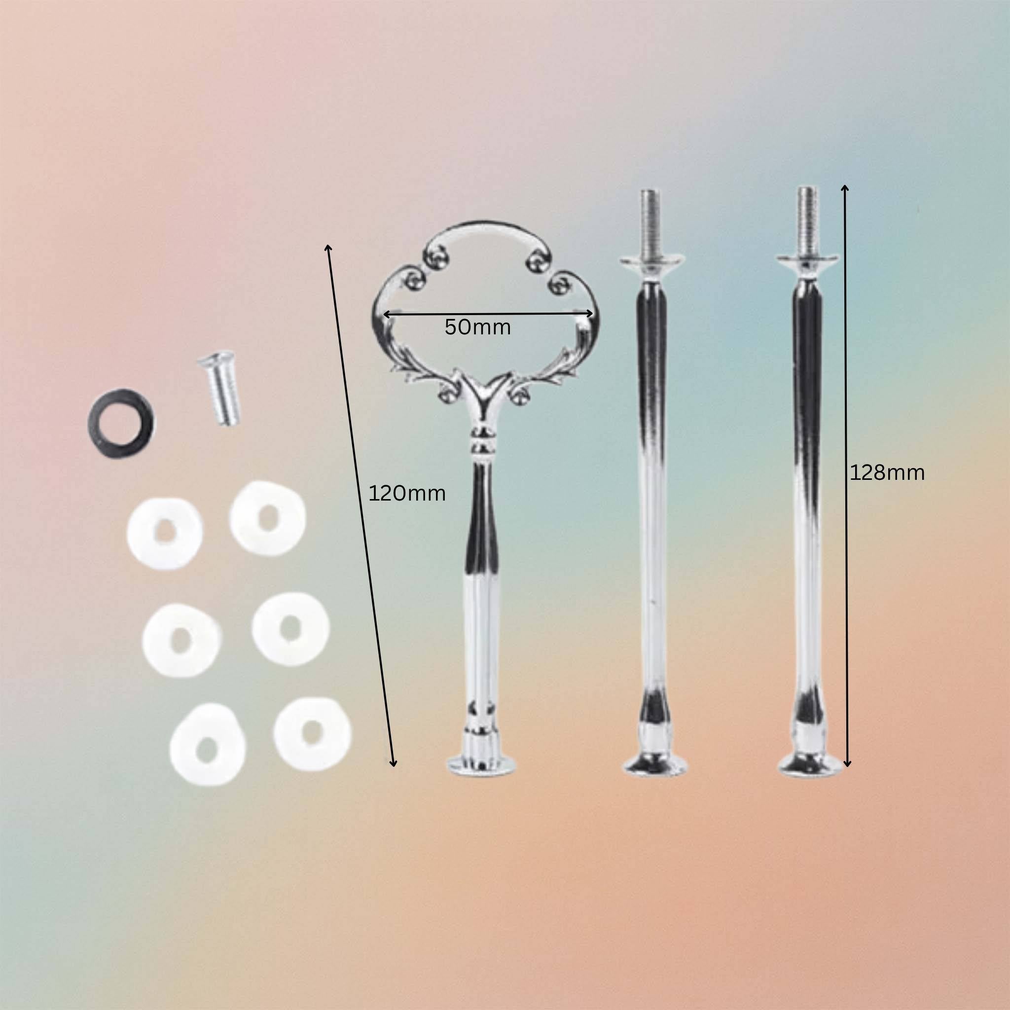 Agate Round Cake Stand Mould For Resin Art Silicon Mould