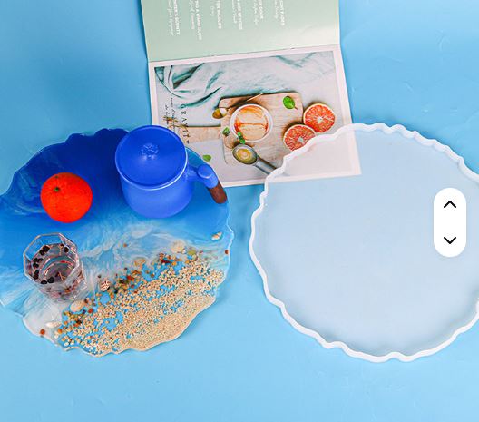 Agate Round Mould 10 Inches For Resin Tray and Frame