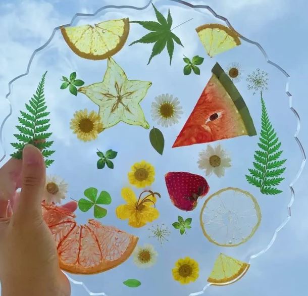 Agate Round Mould 10 Inches For Resin Tray and Frame