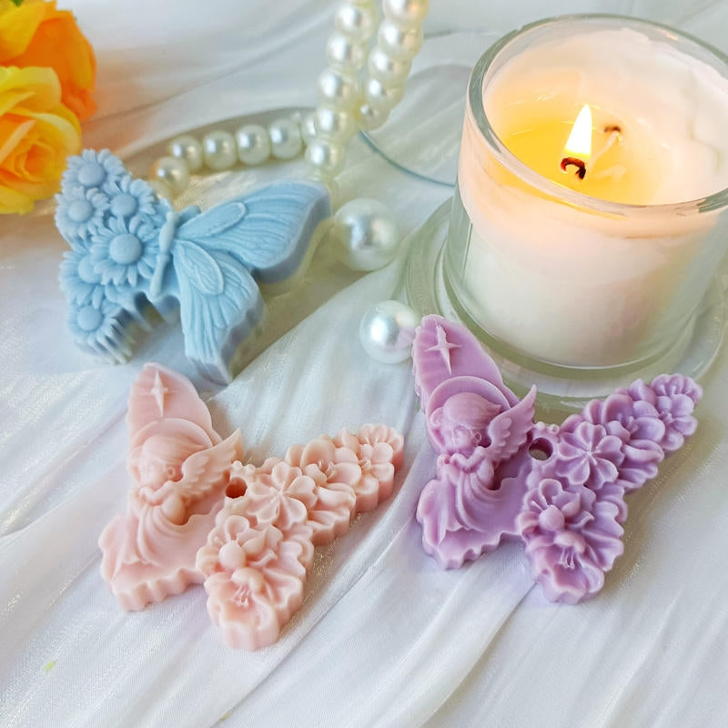 Angel Butterfly Mould For Candle, Resin, Gypsum & Art Crafts Making Silicone Mold