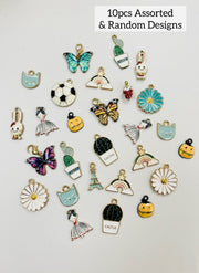 مجموعة متنوعة من القلائد 10 قطع