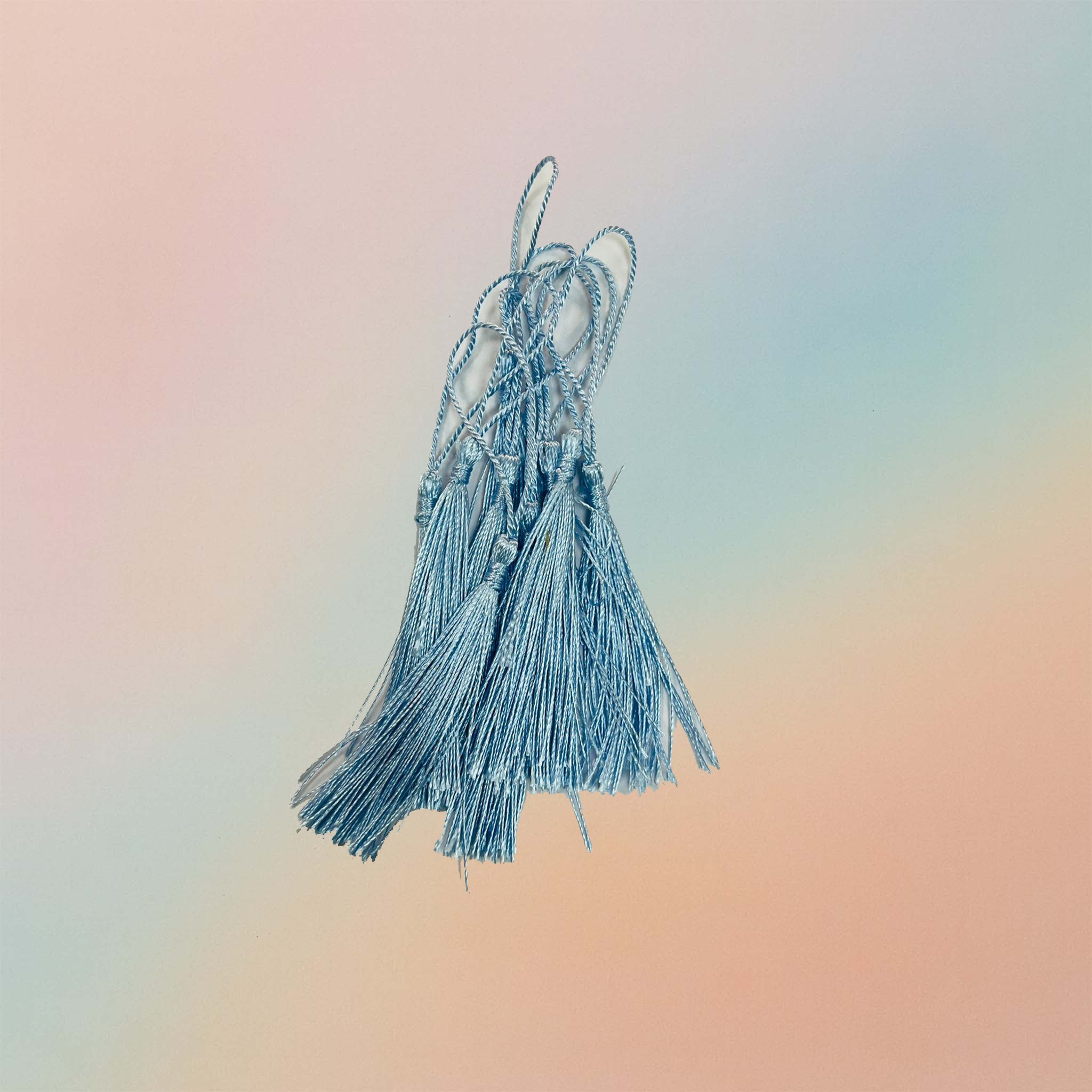Bookmarks Polyester Silk Tassels 10pcs In 1 Bag