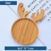 Bamboo Coaster Deer Shape For Mosaic Art And Resin Art