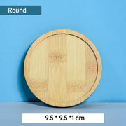 Bamboo Coaster Round Shape For Mosaic Art And Resin Art