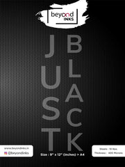 Beyond Inks Just Black Synthetic Paper A4 400 Microns