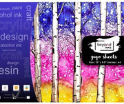 Beyond Inks Yupo Paper for Alcohol Ink A4 150 Micron