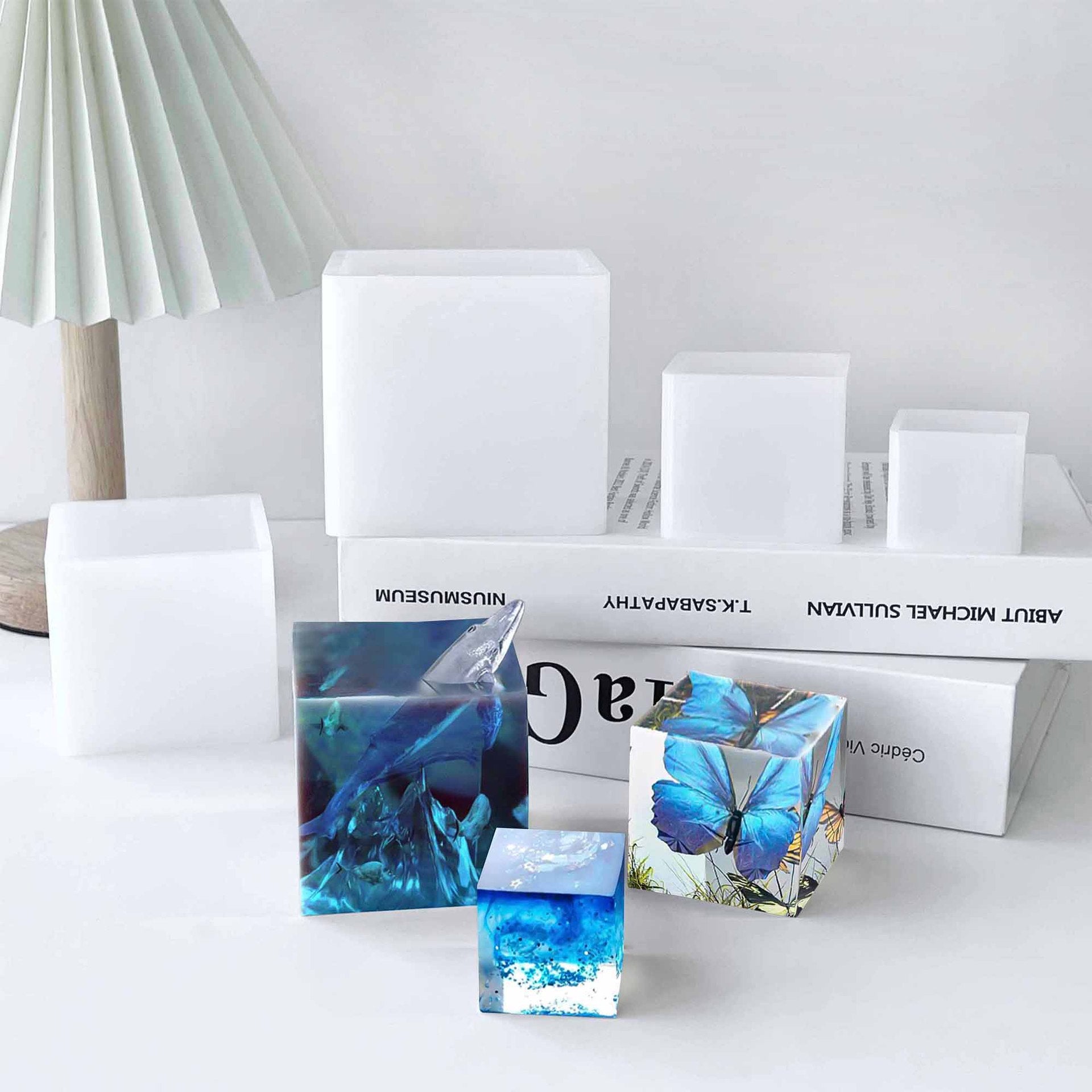 Cube Silicone Mold for Resin, Candle, Jesmonite & DIY Craft Casting