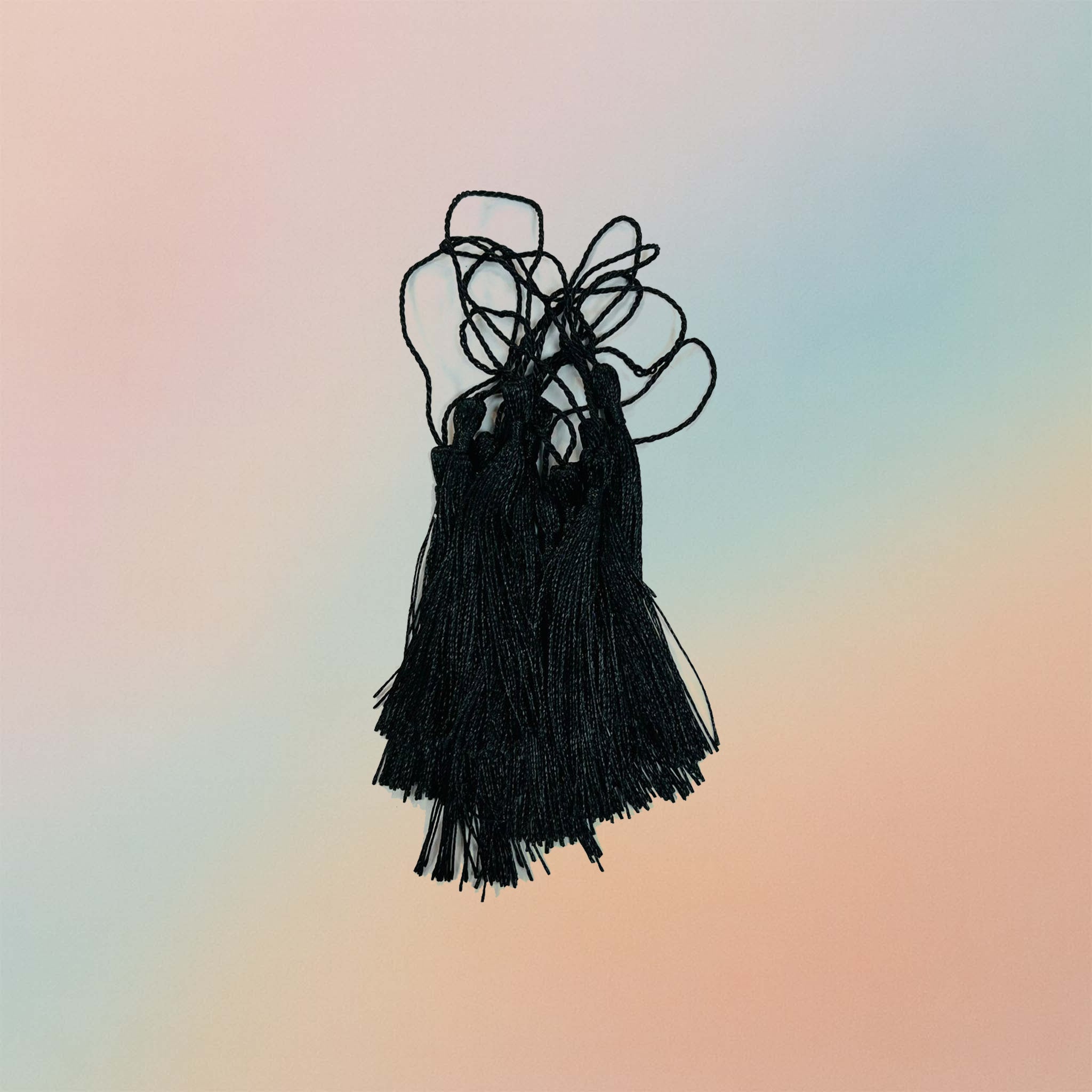 Bookmarks Polyester Silk Tassels 10pcs In 1 Bag