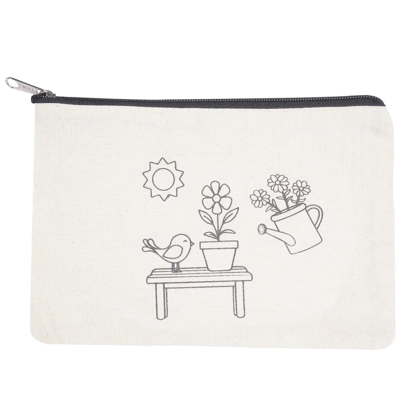 Pourezy Blossom Canvas Pouch Kit