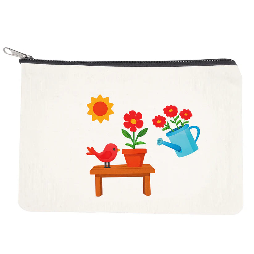 Pourezy Blossom Canvas Pouch Kit