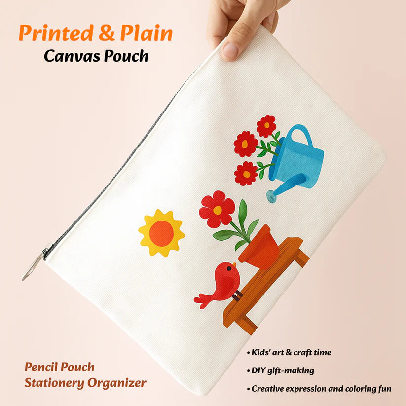 Pourezy Blossom Canvas Pouch Kit