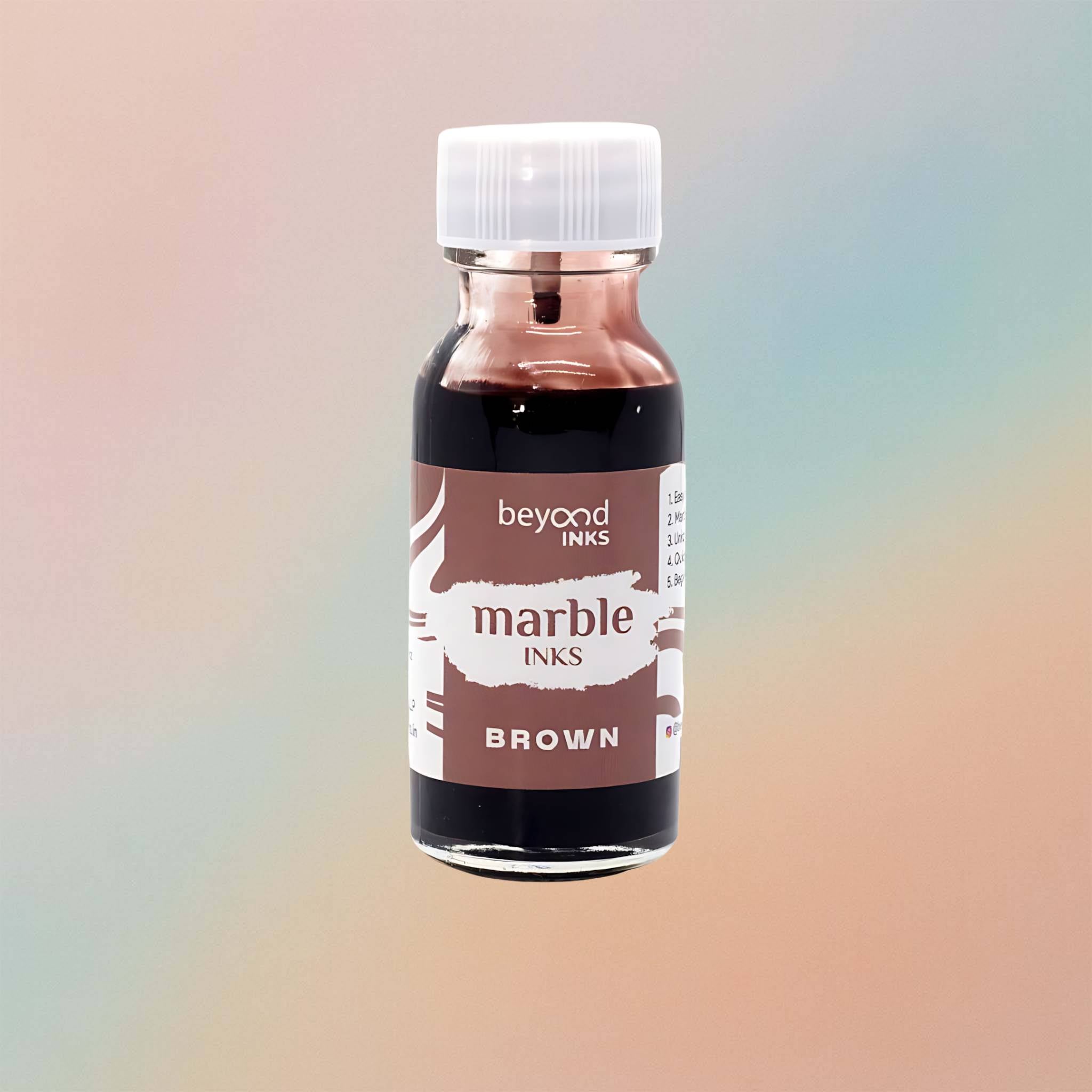 Brown Marble Ink