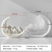 Camel Moon For Candle Resin Gypsum & Art Crafts Making Silicone Mold