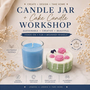 Candle Jar & Cake Candle Art Workshop