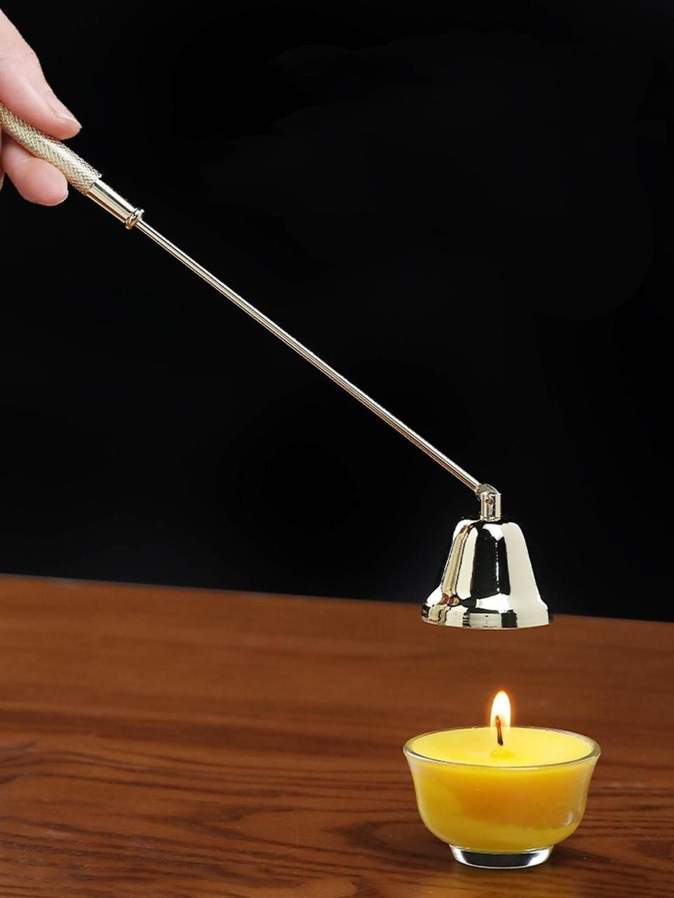 Candle Wick Bell Stainless Steel Smokeless Candle Wick Bell Snuffer