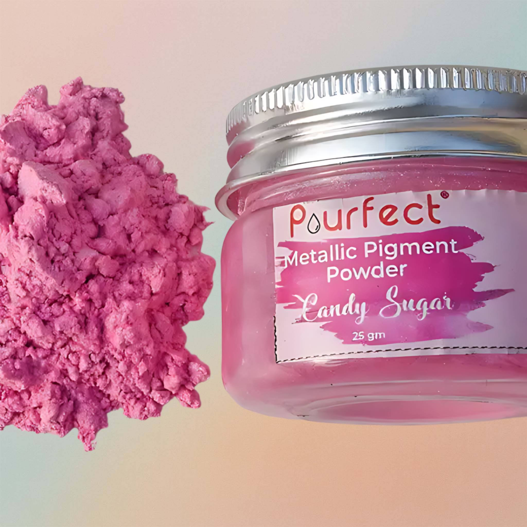 Candy Sugar Metallic Powder 25gm