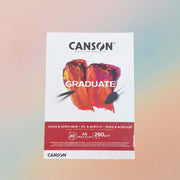 Canson Graduate Oil & Acrylic Colour Pad A5 20Sheets 290GSM