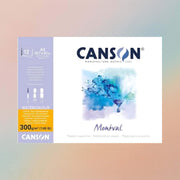 Canson Montval  Water Colour Pad 12Sheet A3 300GSM