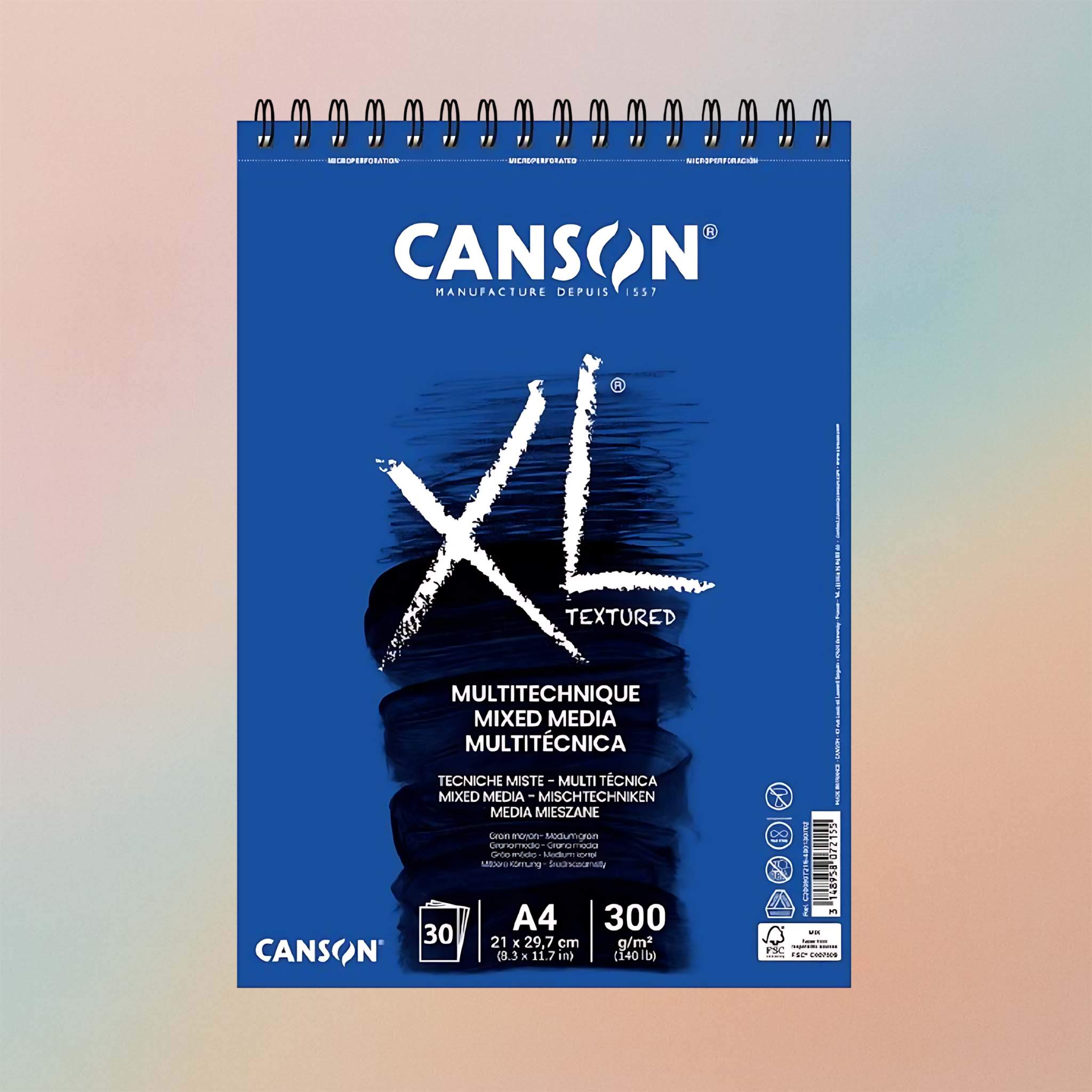 Canson XL Mix Media Pad A4 300G