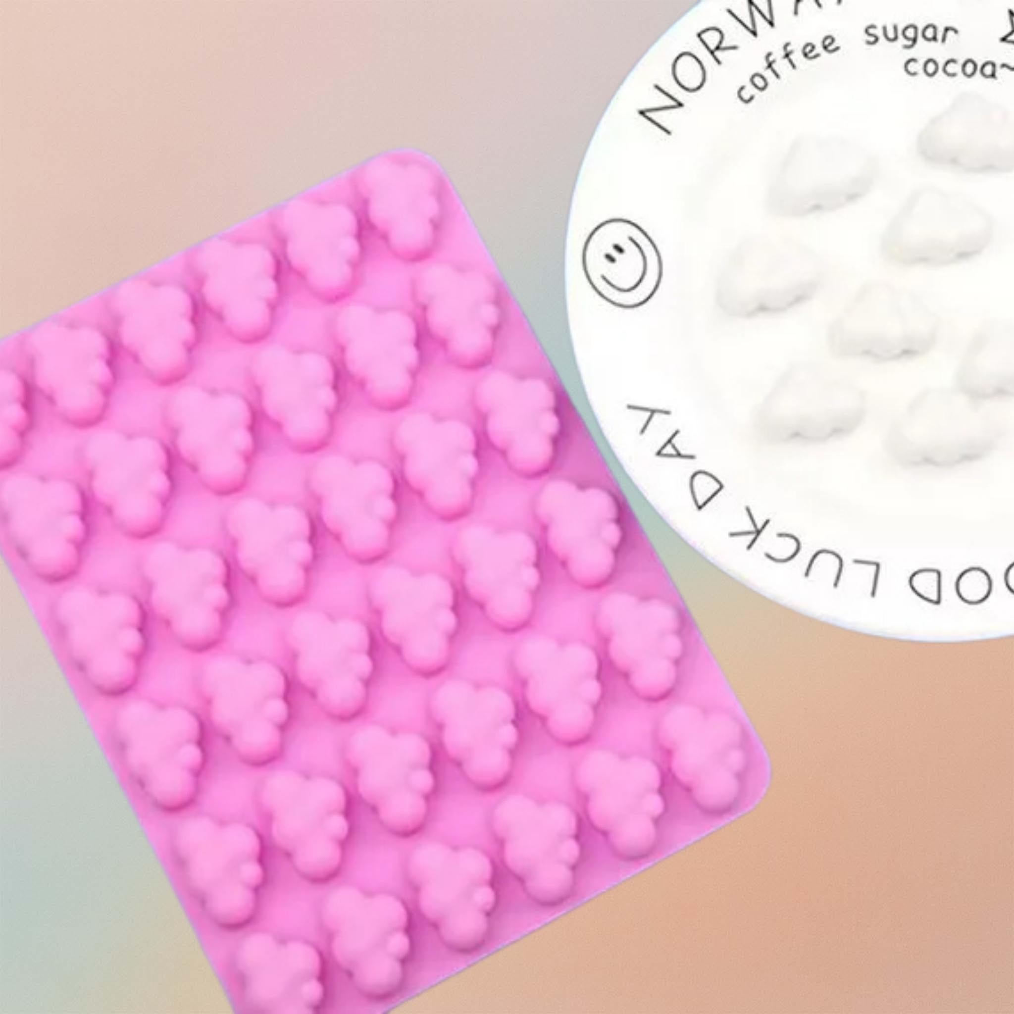 Cavities Cloud Shape 3D Silicone Mold