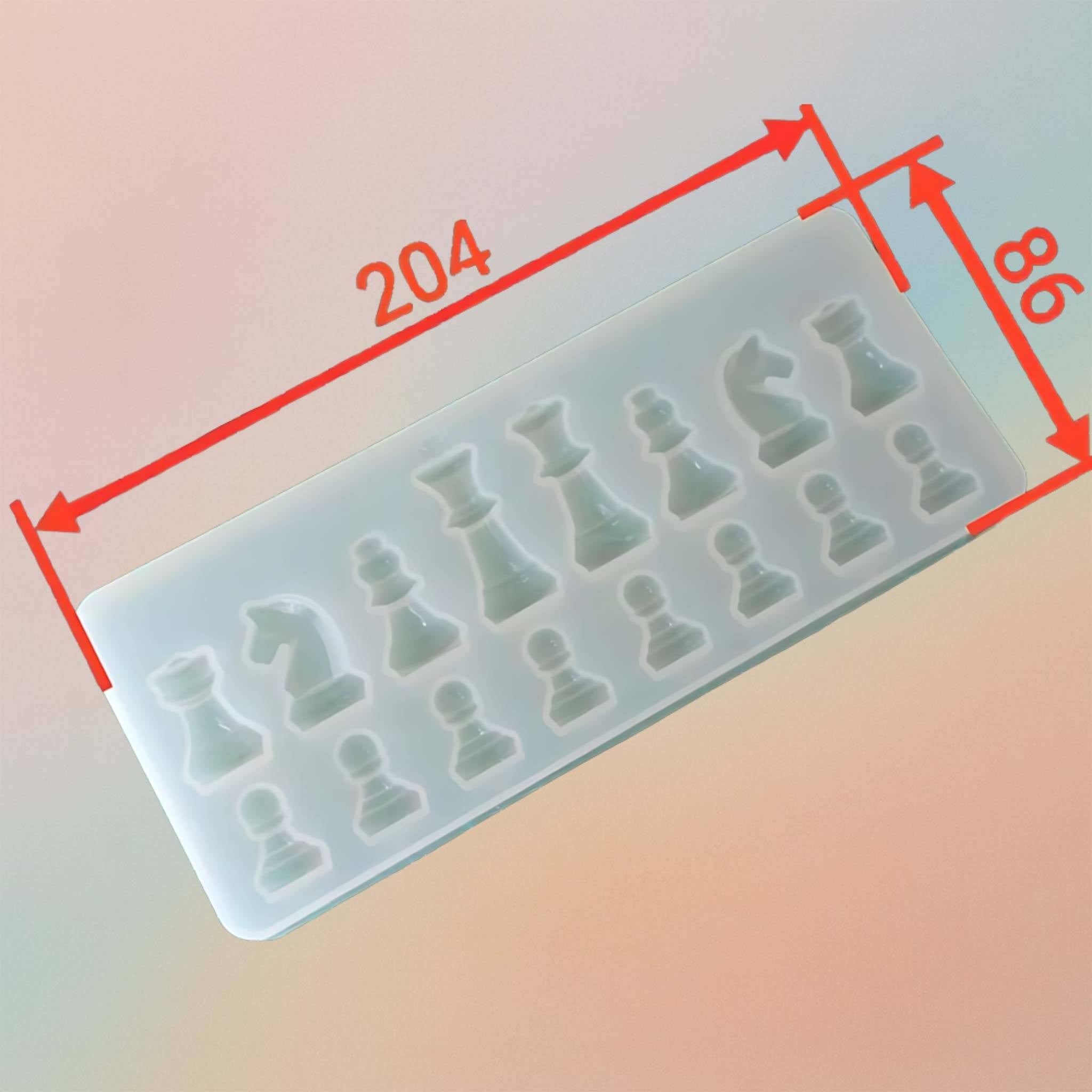 Chess Board Silicon Mould For Resin DIY