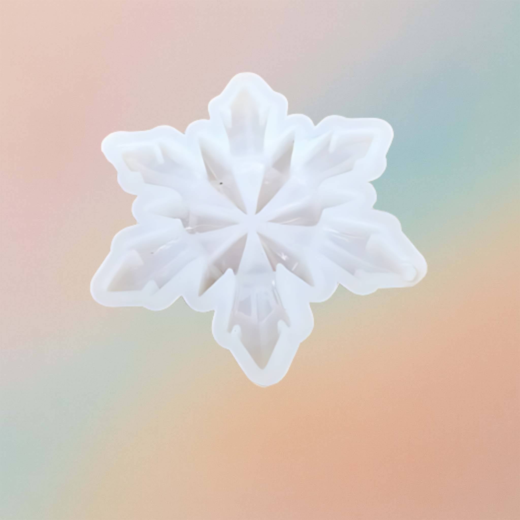 Christmas Snowflake Silicone Mould Big