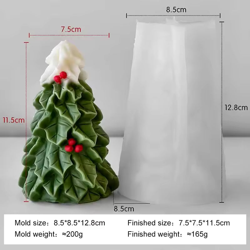 Christmas Poinsettia Candle Moulds Soft Candle Moulds Easy To Demould Fine Texture Candle Making Christmas Decorations Crafts Resin Crafts
