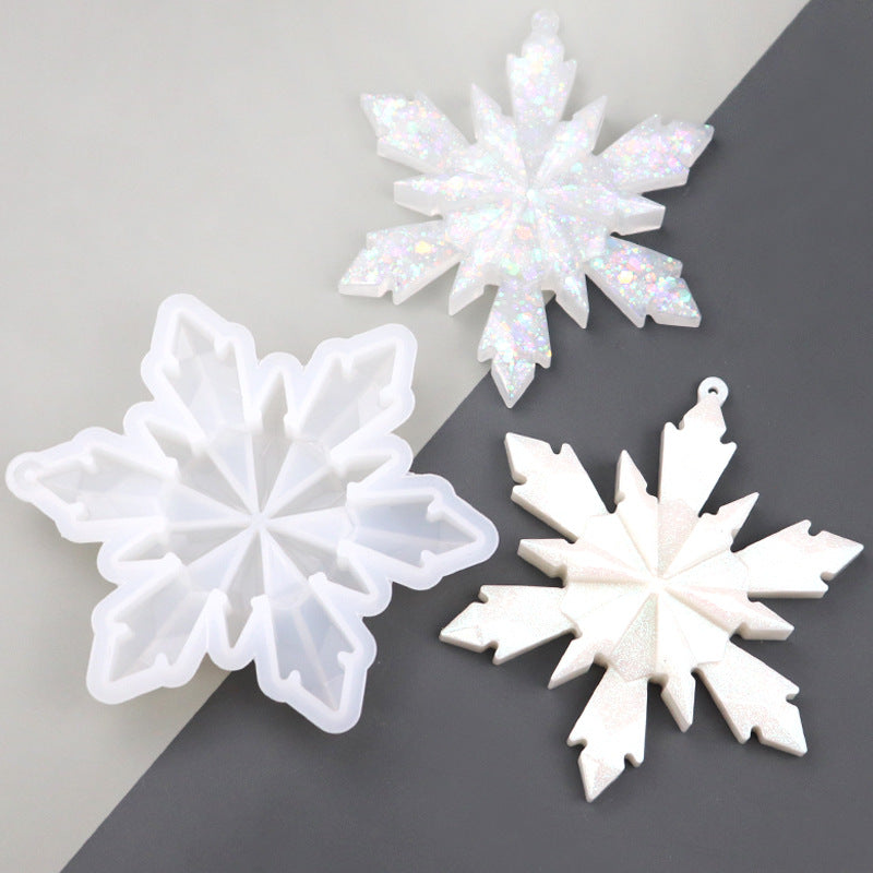 Christmas Snowflake Silicone Mould Big