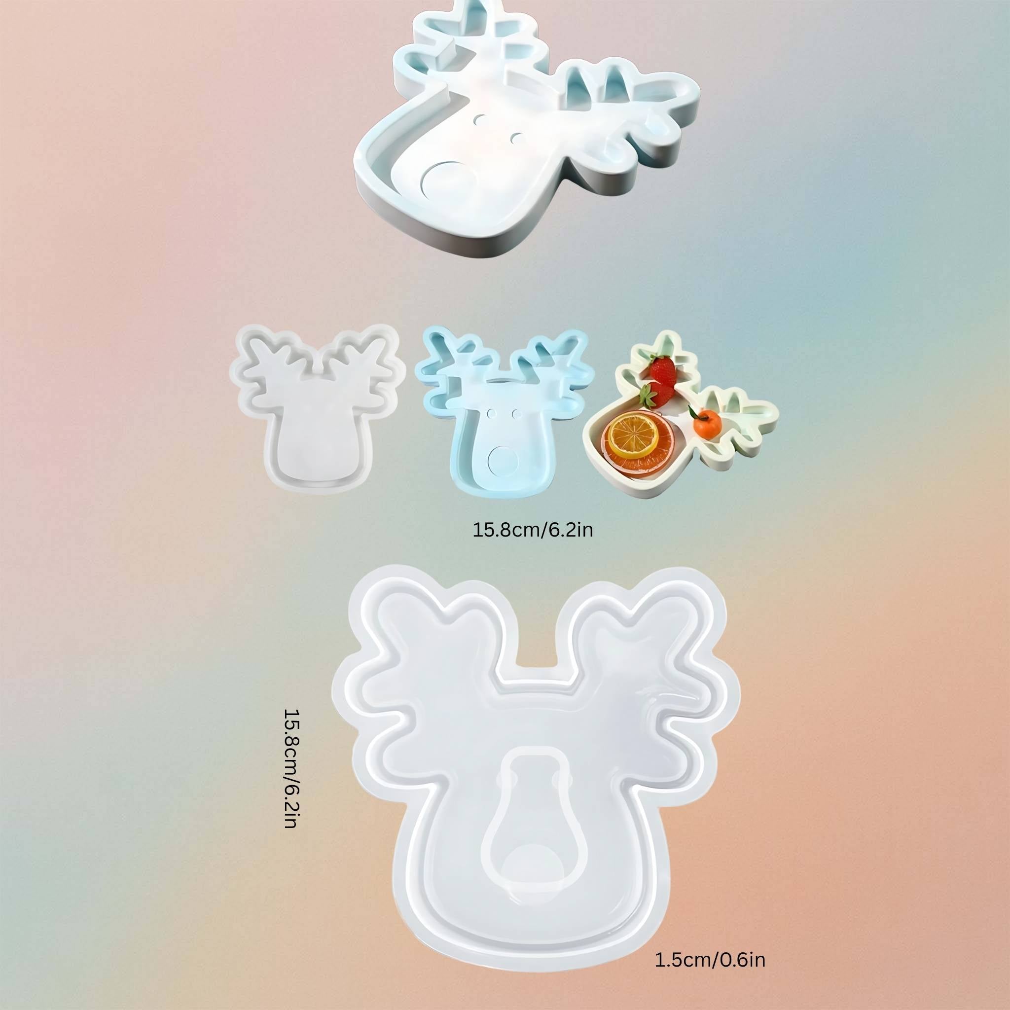 Christmas Tree Plate Resin Molds For Home Decoration DIY