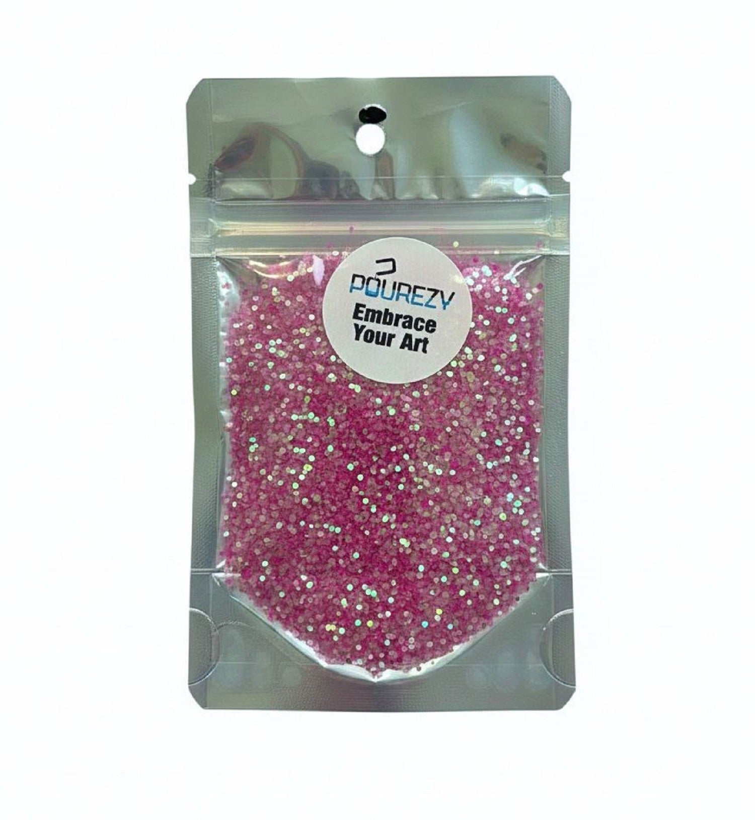 Chunky Light Pink Holographic Glitter
