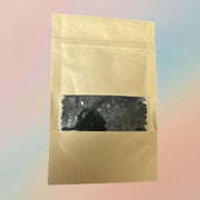 Chunk Black Glitter Hexagon