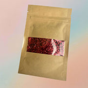 Chunky Red Glitter