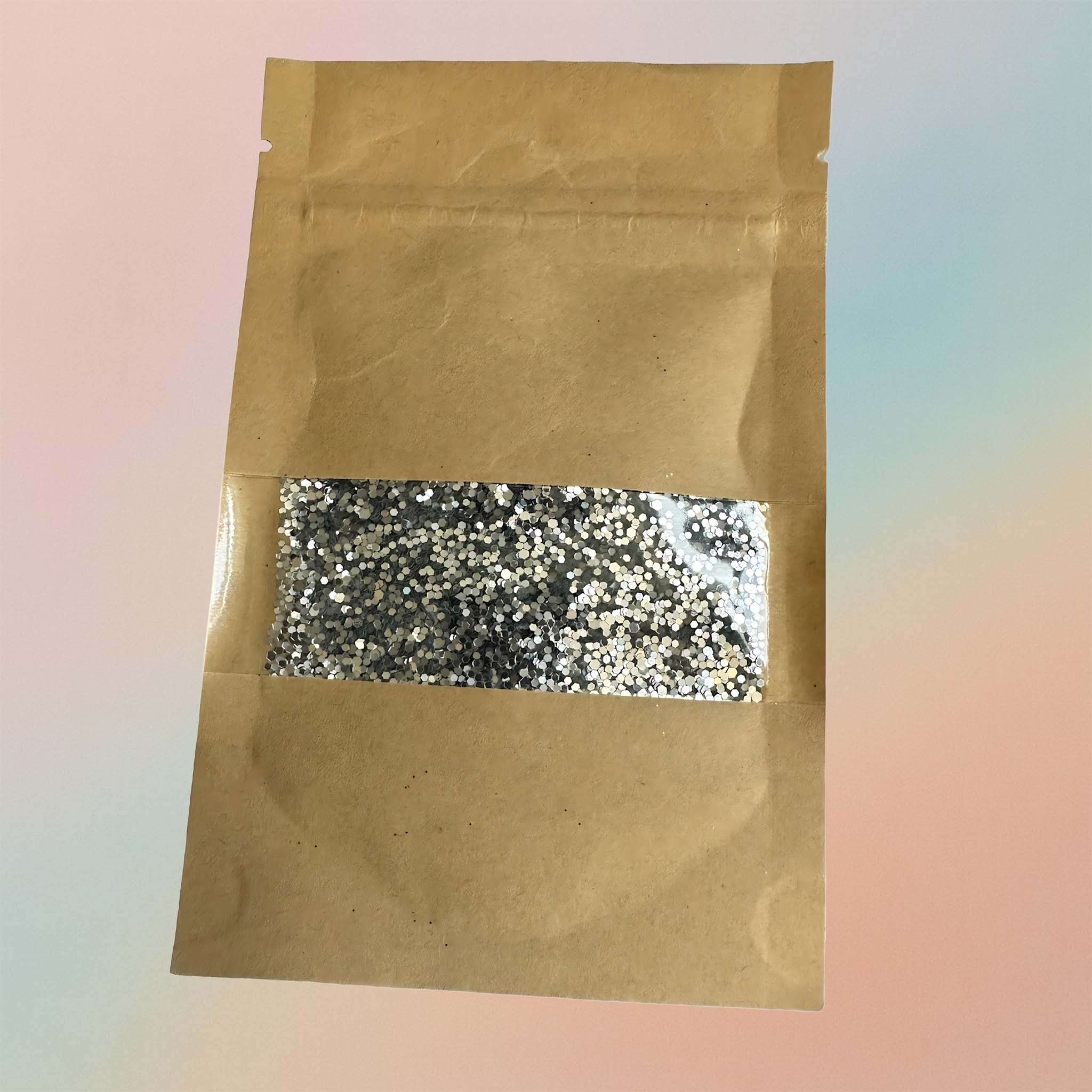 Chunky Silver Glitter