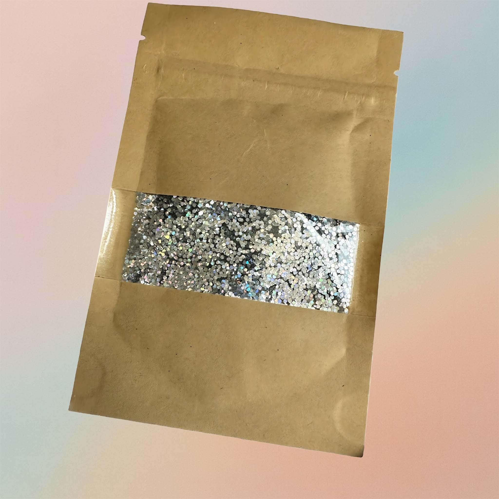 Chunky Silver Holo Glitter