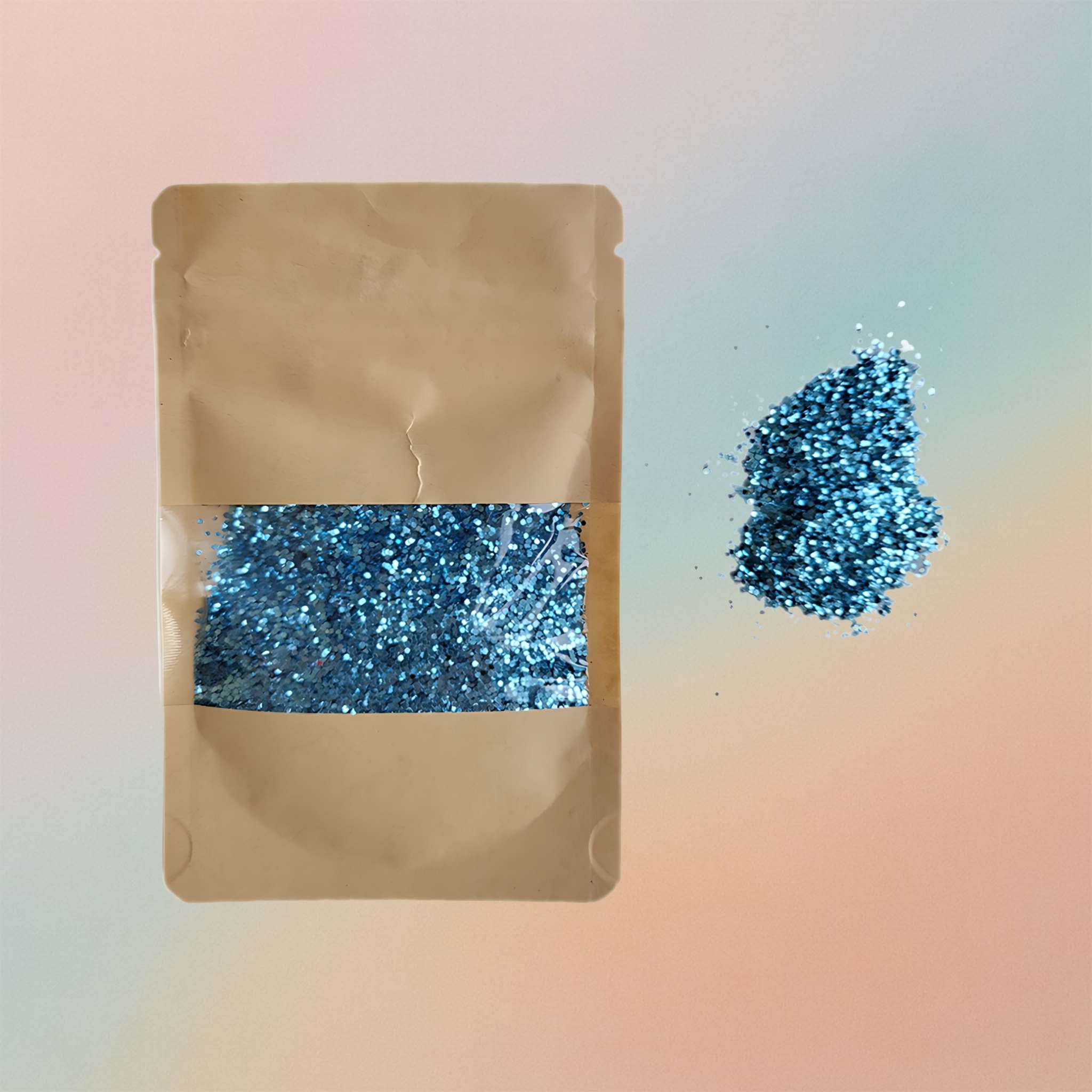 Chunky Light Blue Glitter