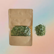 Chunky Light Green Glitter